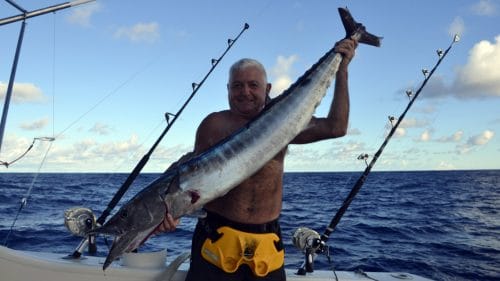 Wahoo en peche a la traine - www.rodfishingclub.com - Rodrigues - Maurice - Ocean Indien