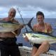 Good yellowfin tunas on trolling - www.rodfishingclub.com - Rodrigues - Mauritius - Indian Ocean