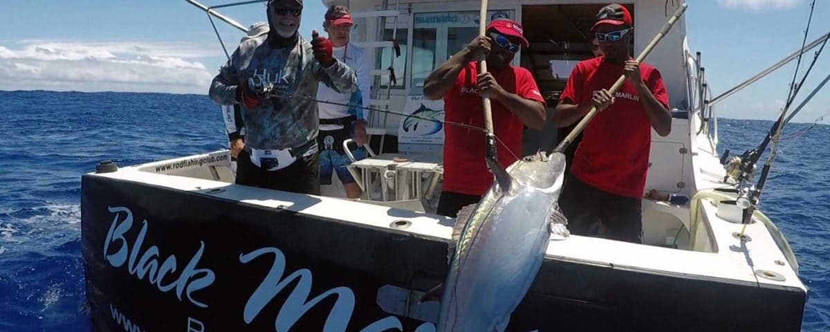 Thon dents de chien en slow jigging - www.rodfishingclub.com - Rodrigues - Maurice - Océan Indien