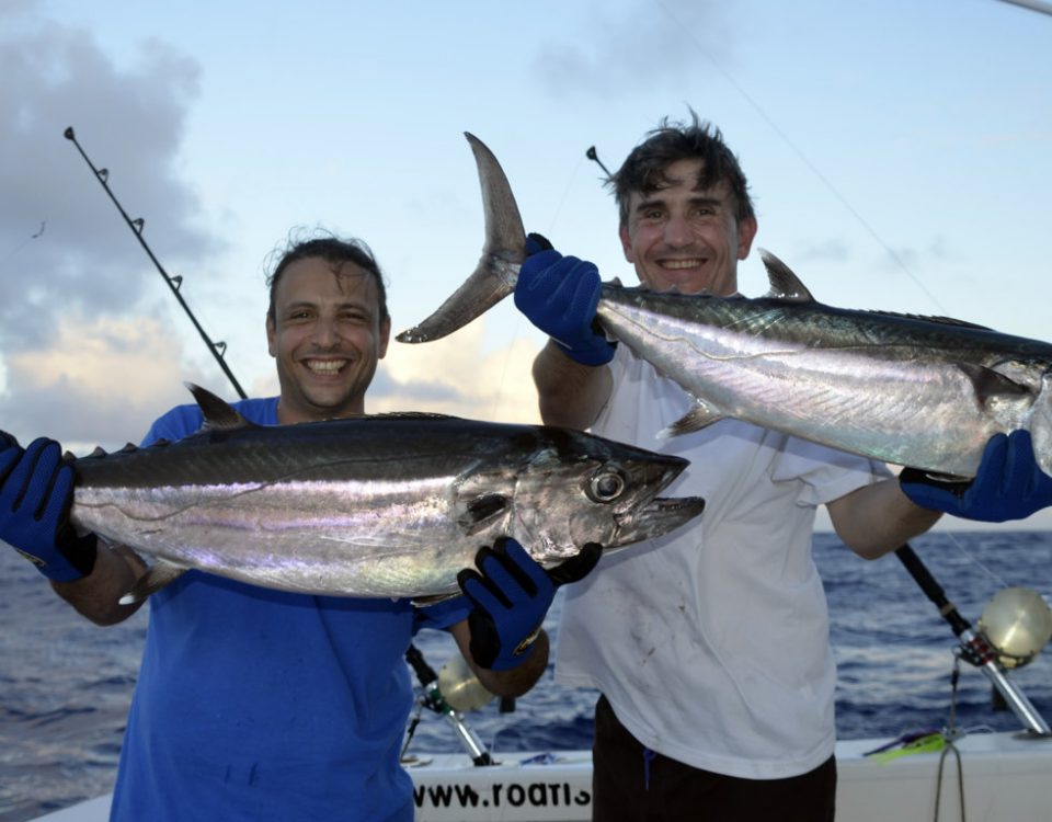 Doublé thons dents de chien - www.rodfishingclub.com - Rodrigues - Mauri