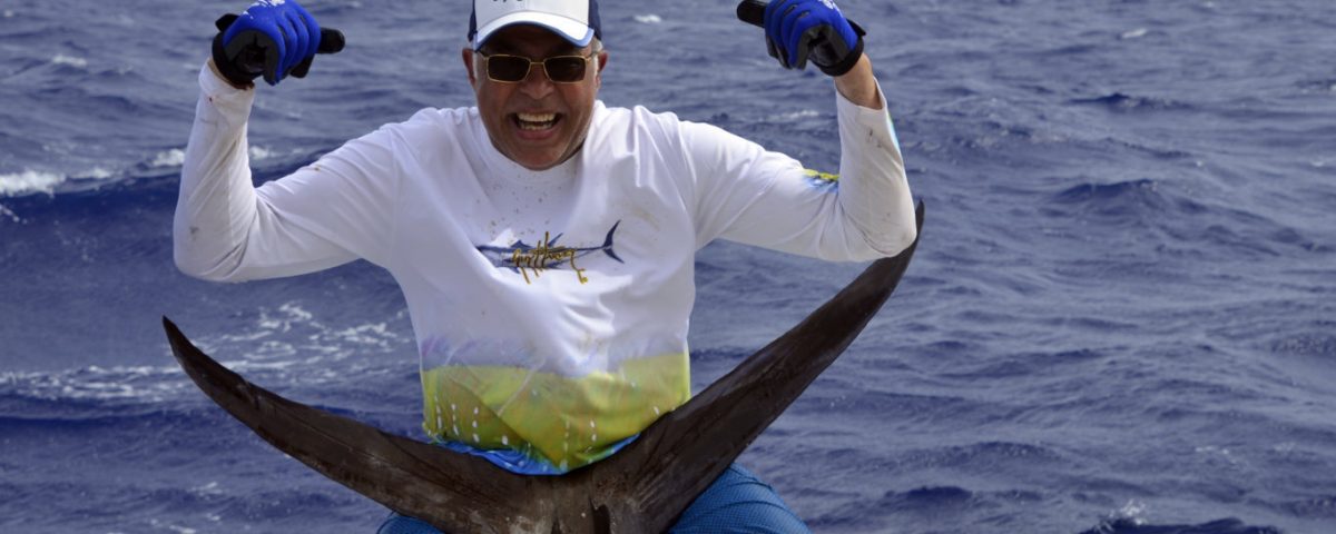 Pêcheur heureux - www.rodfishingclub.com - Rodrigues - Maurice - Océan Indien