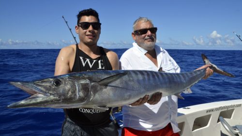 Wahoo on trolling by Raian - www.rodfishingclub.com - Rodrigues - Mauritius - Indian Ocean