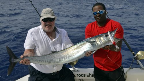Wahoo on trolling - www.rodfishingclub.com - Rodrigues - Mauritius - Indian Ocean