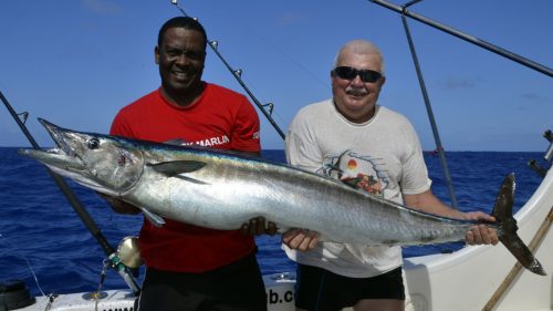 Wahoo pris sur un rapala X Rap en peche a la traine - www.rodfishingclub.com - Rodrigues - Maurice - Océan Indien